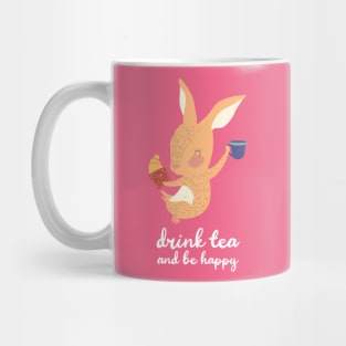 Drink Tea and Be Happy Mug